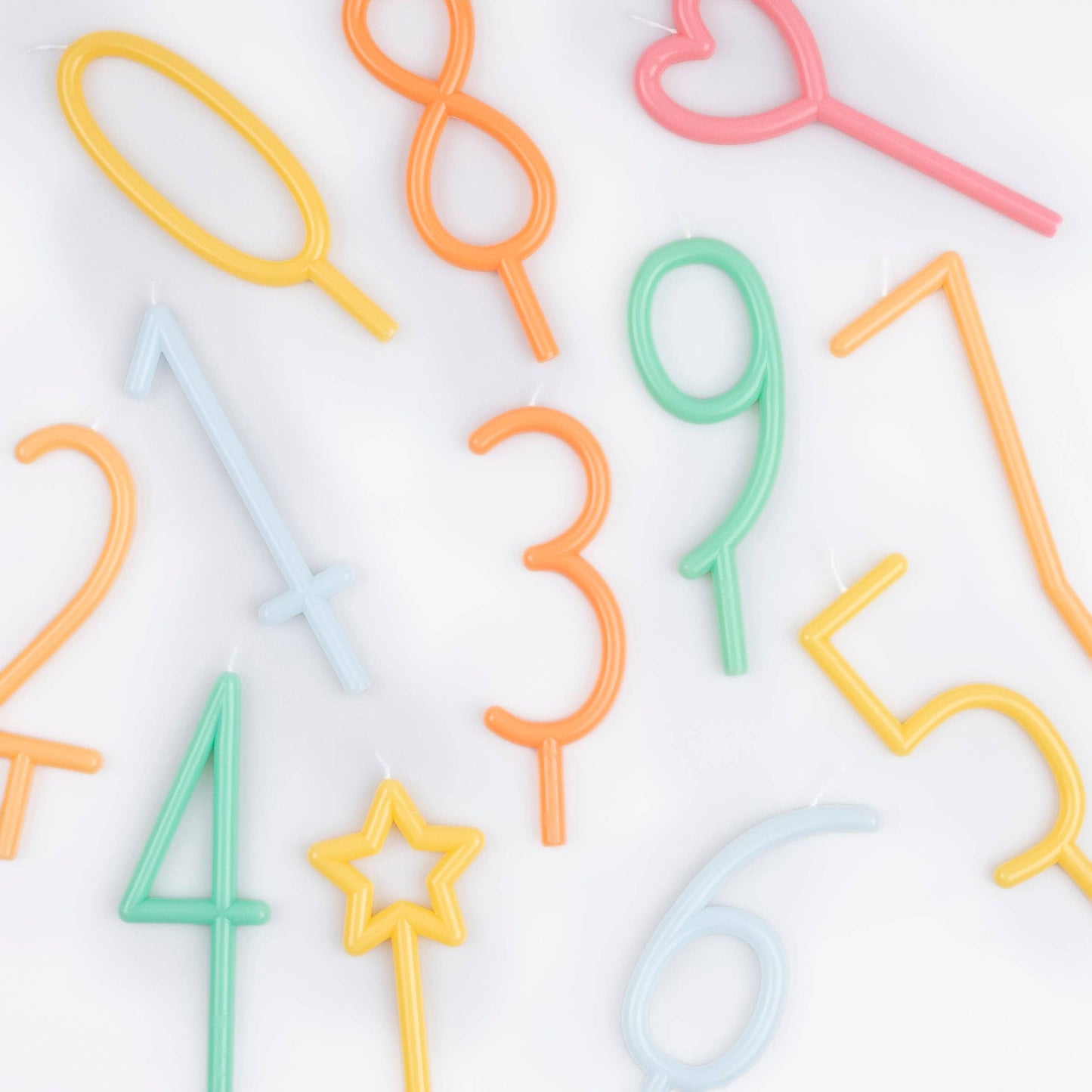 Slim Number Candles: 4