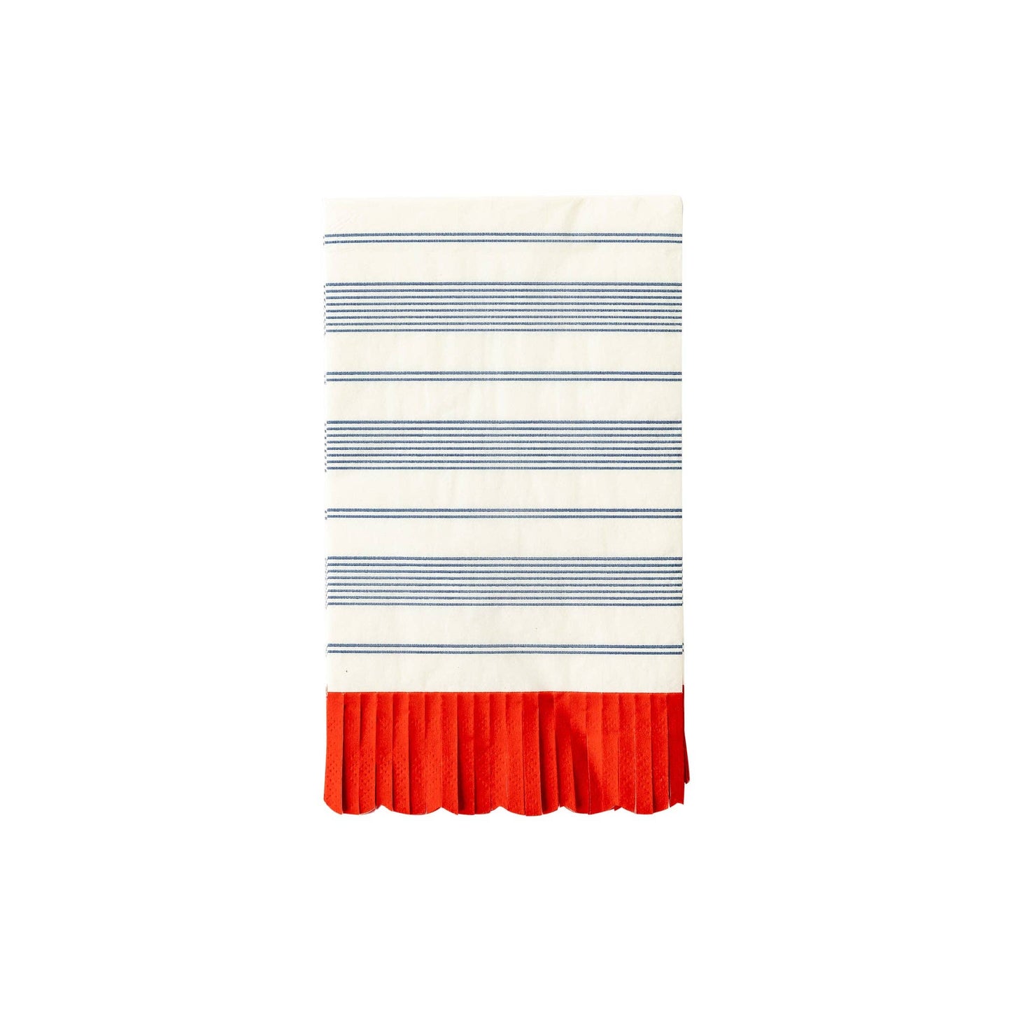 HAM935 - Striped Scallop Dinner Napkin