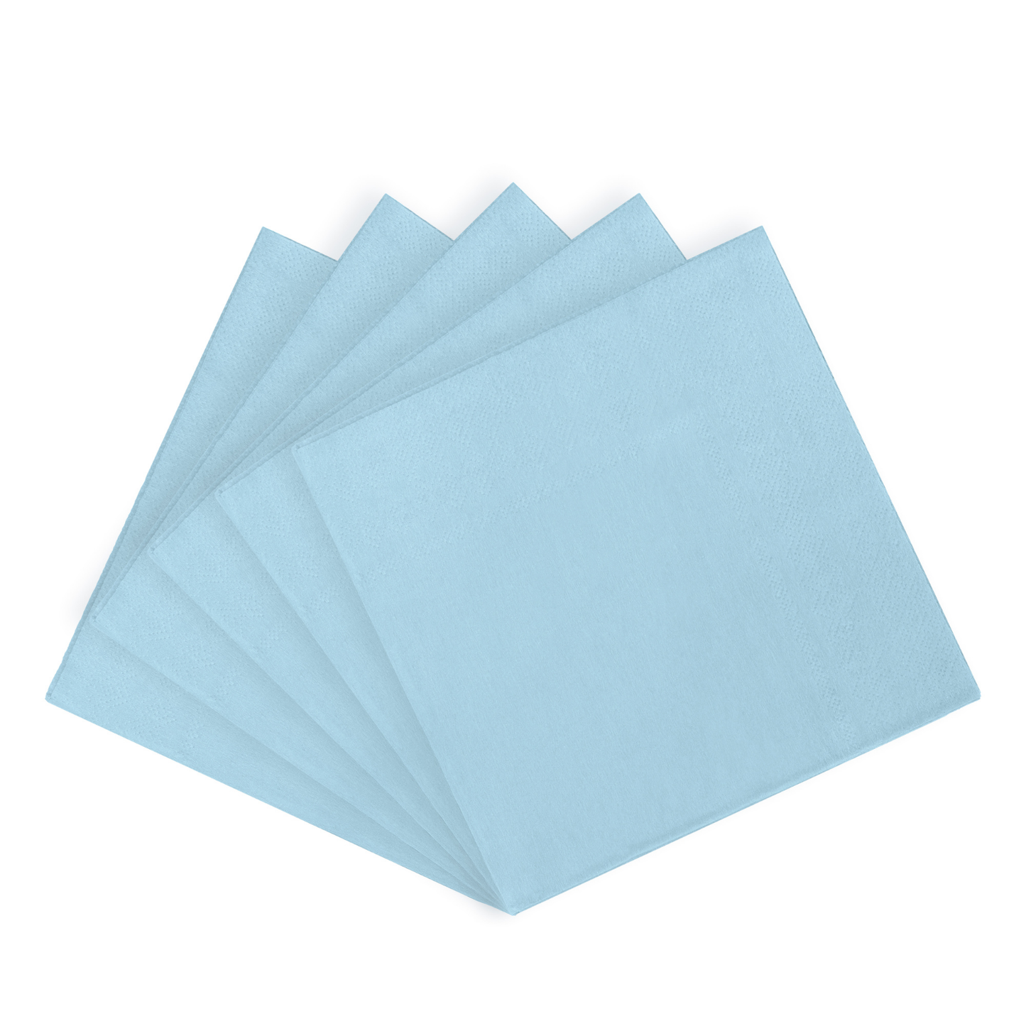 Light Blue Paper Luncheon Napkins - 50 Ct.: 13 in. x 13 in.