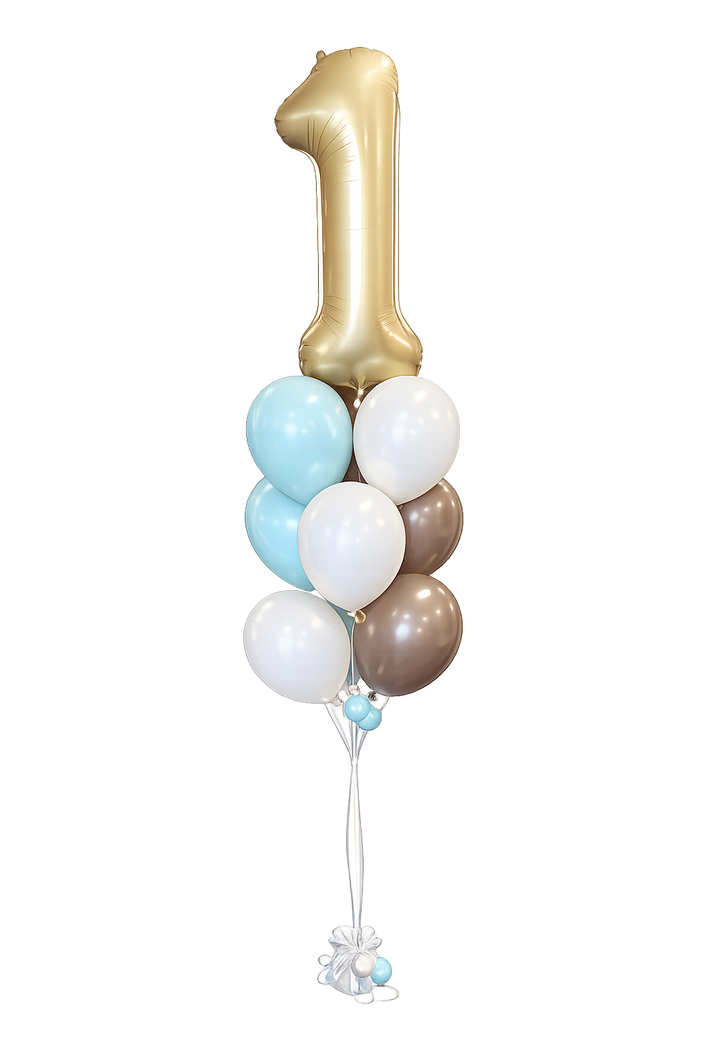 Single Number Balloon Bouquet
