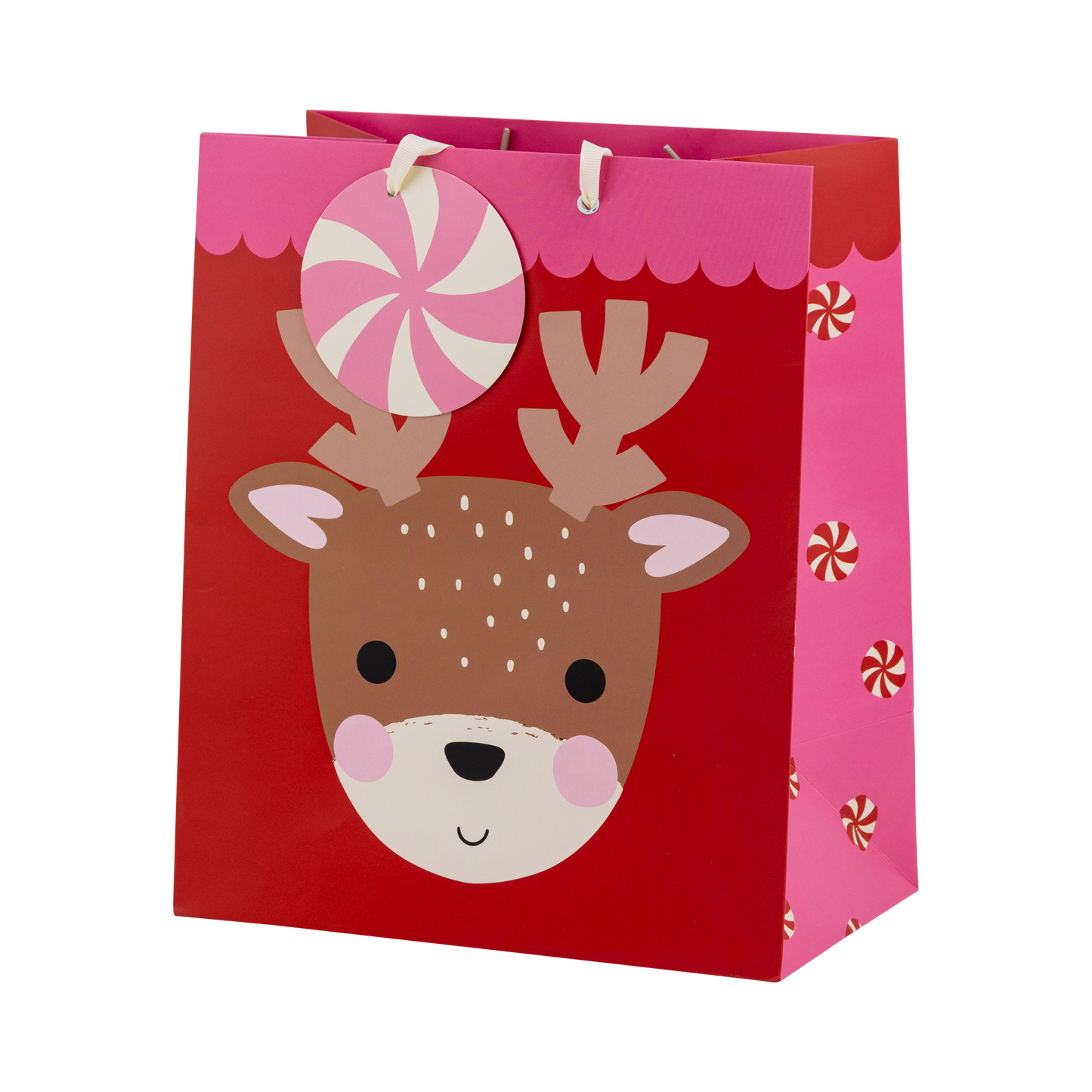 Reindeer Medium Gift Bag Set of 3