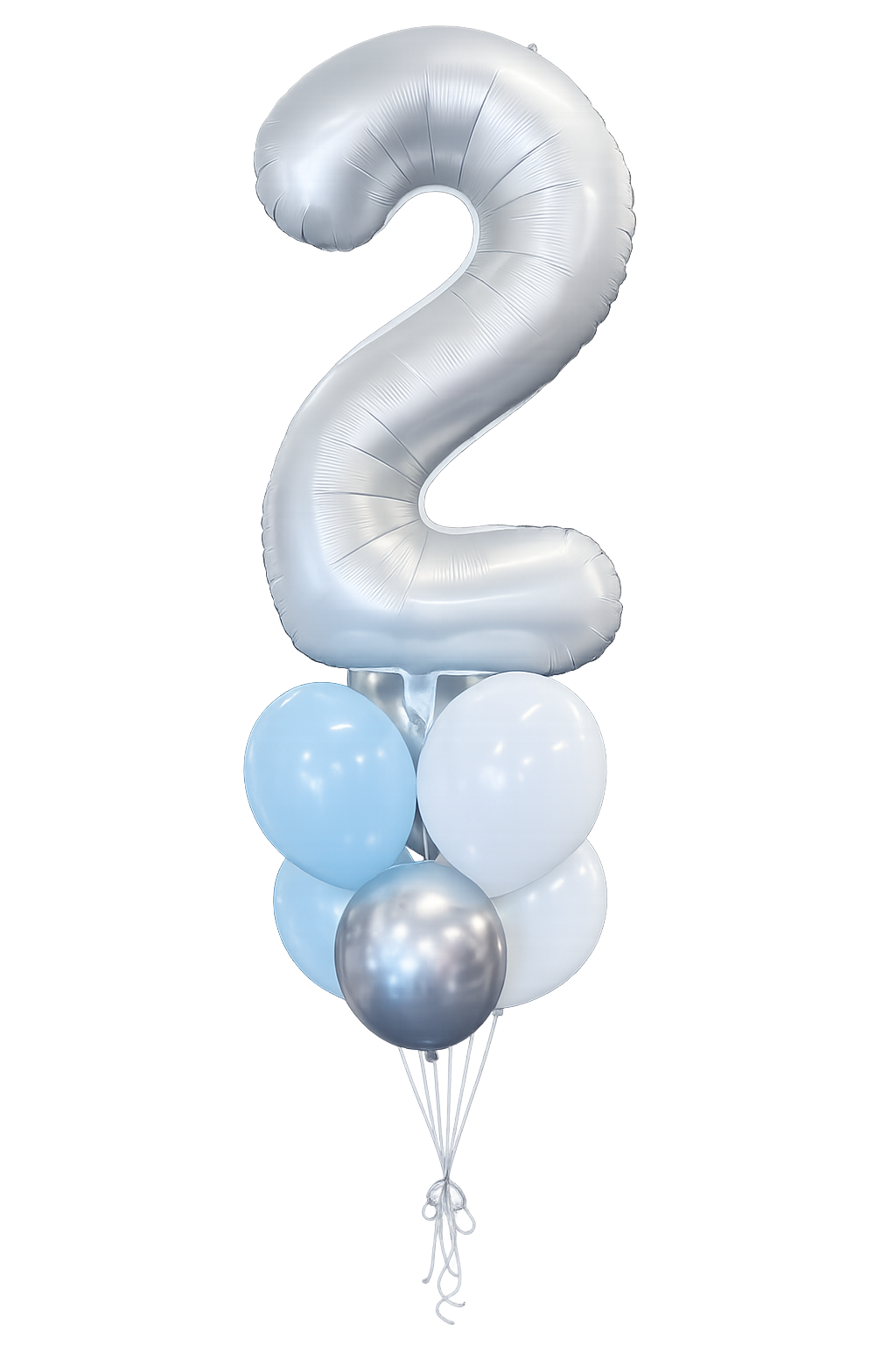Single Number Balloon Bouquet
