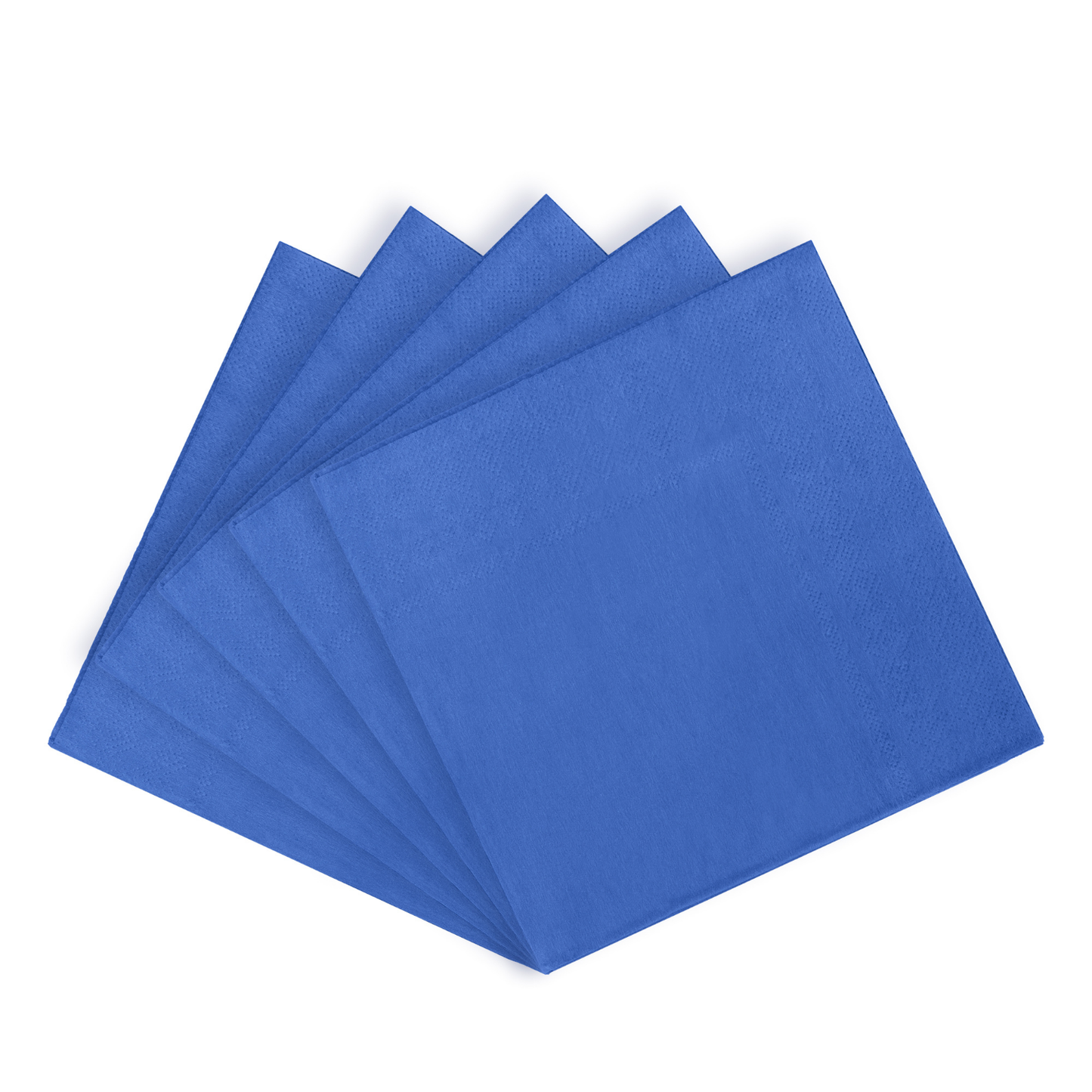 Dark Blue Paper Luncheon Napkins - 50 Ct.:3 in. x 13 in.