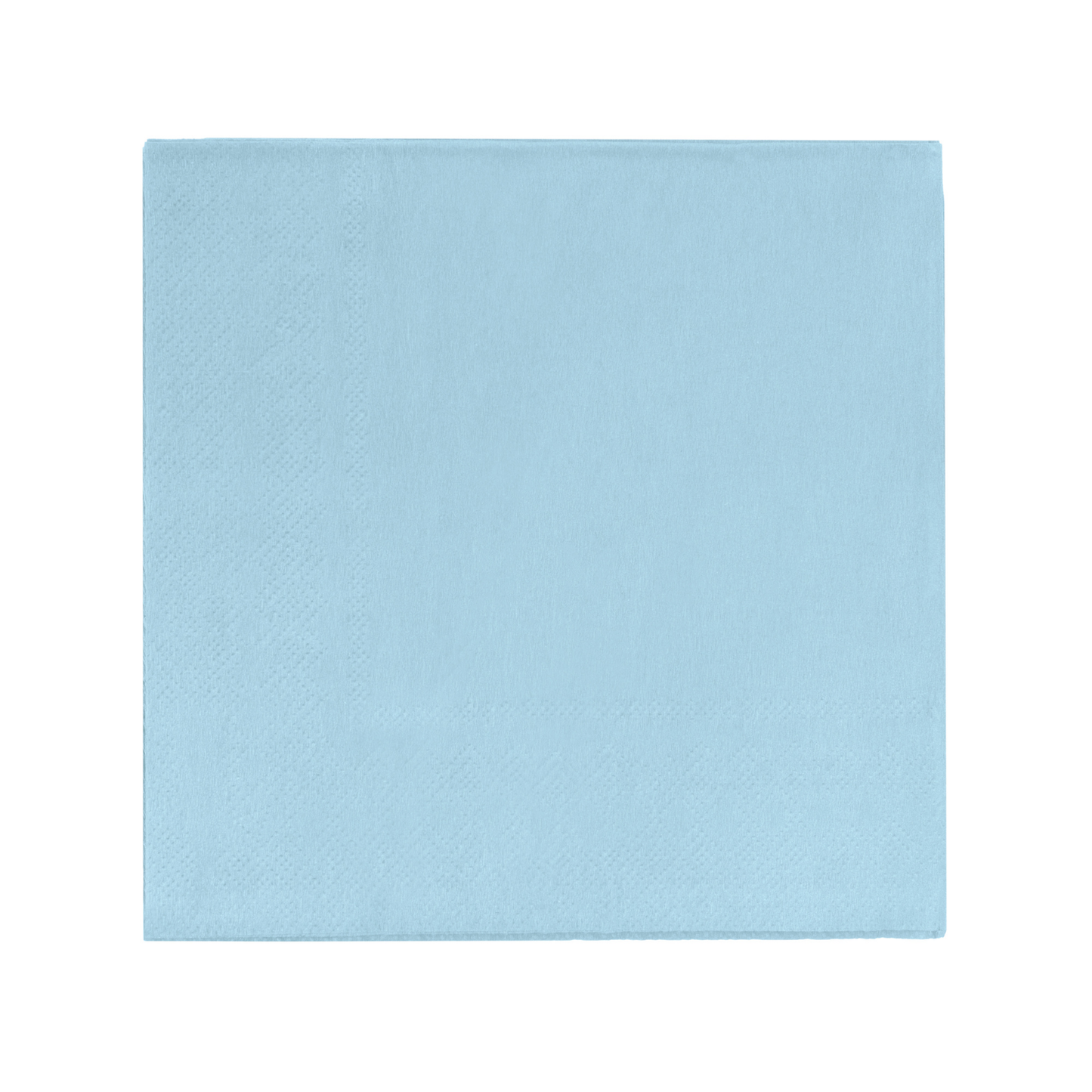 Light Blue Paper Luncheon Napkins - 50 Ct.: 13 in. x 13 in.