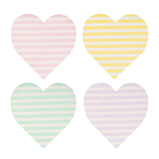 CVH1139 - Striped Hearts Napkin Set