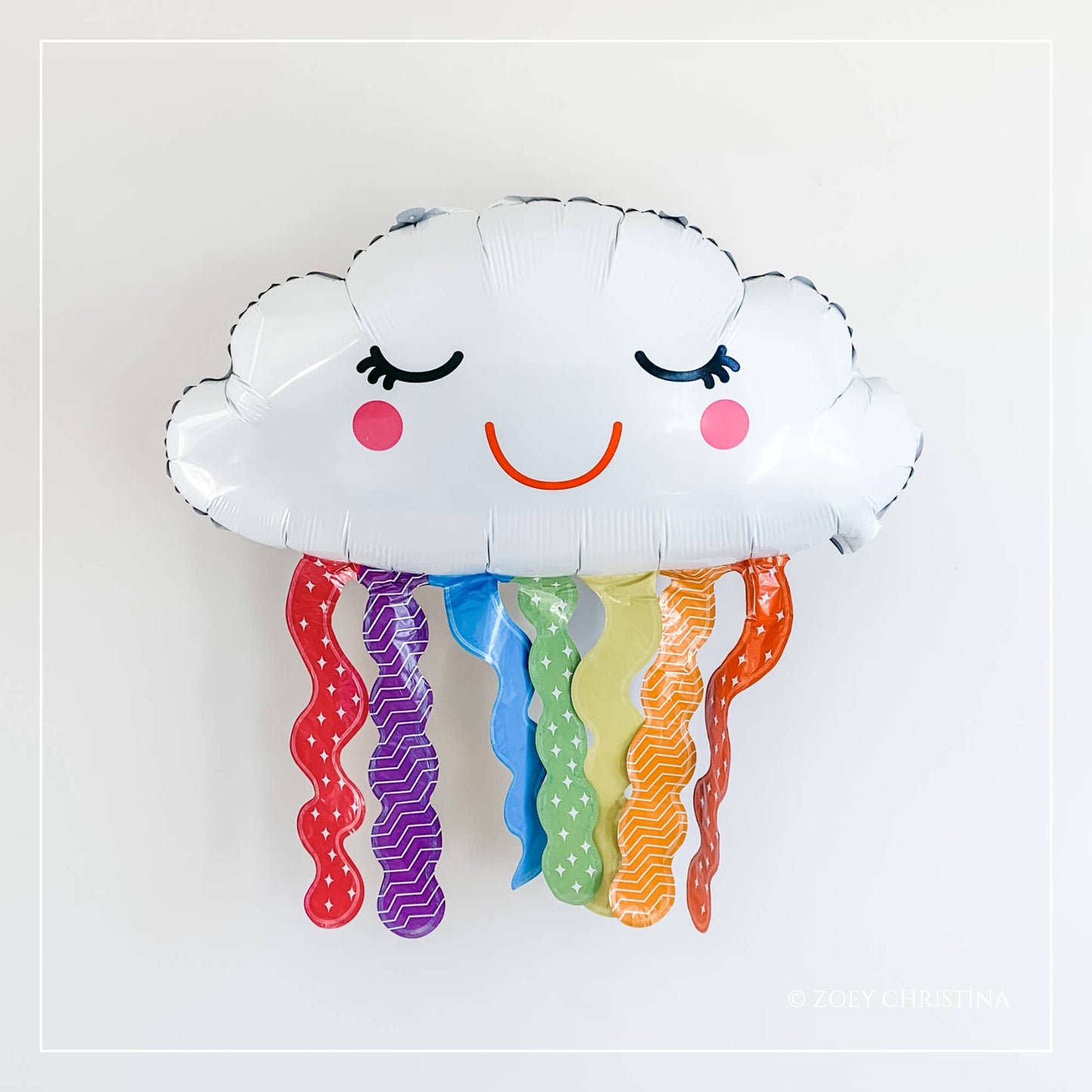 30" Cloud Rainbow Balloon