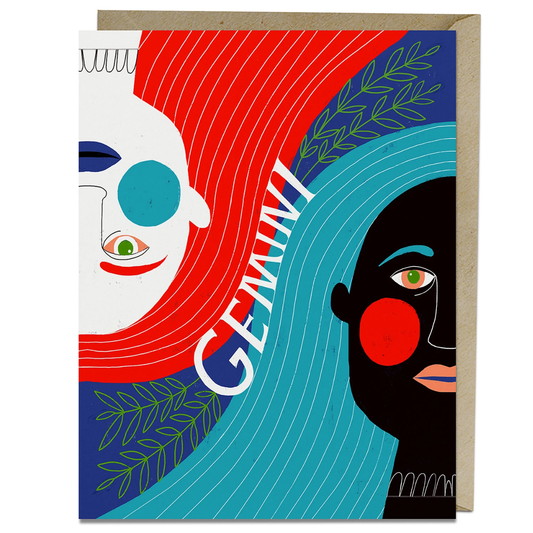 Lisa Congdon Gemini Card