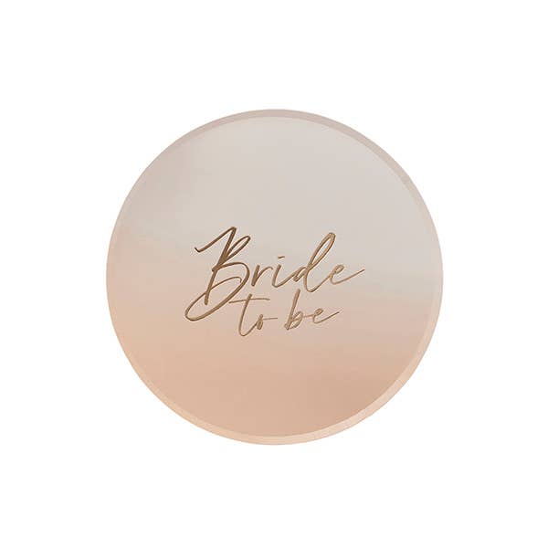 Bride To Be Paper Plates 8 Pack