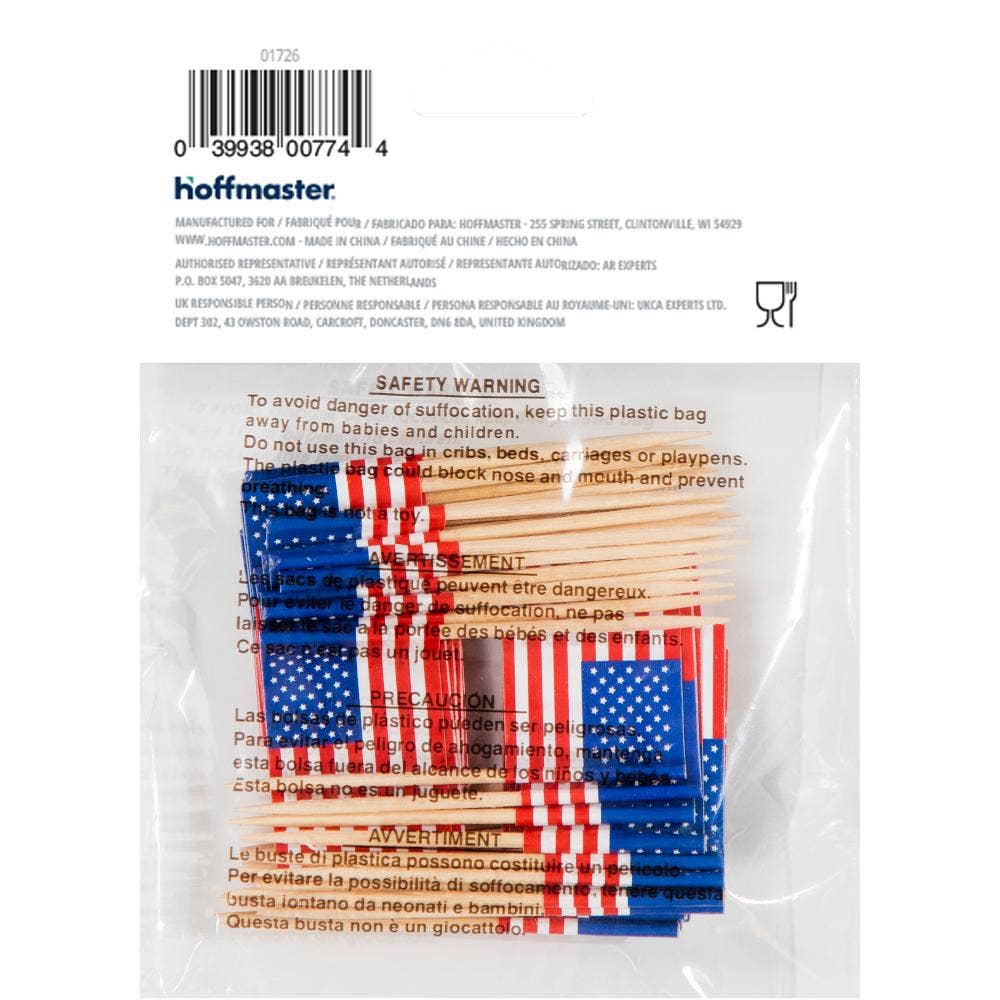 Bulk Flag Picks (600 per Case)