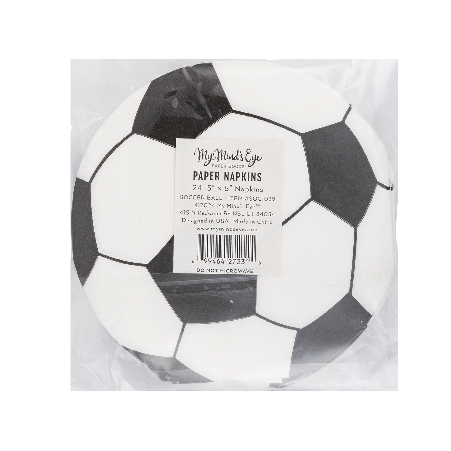 Soccer Ball Napkins