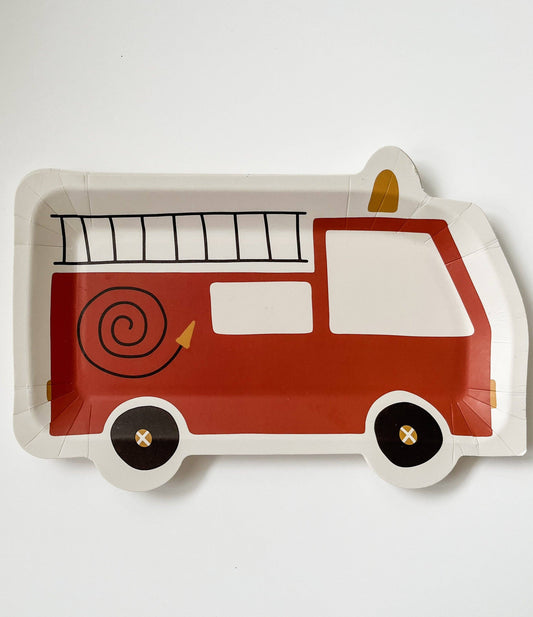 Firetruck Plate