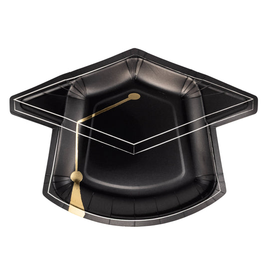 GRD1245 - Black Cap Shaped Plate