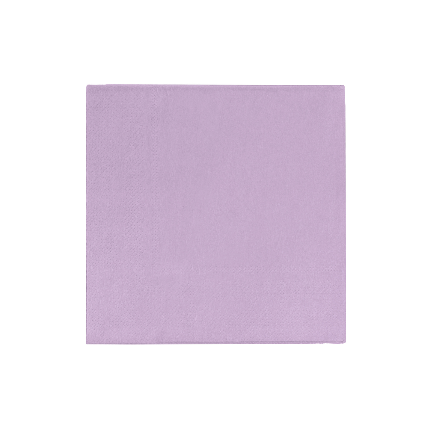 Lavender Paper Beverage Napkins - 50 Ct.: 9.75 in. x 9.75 in.