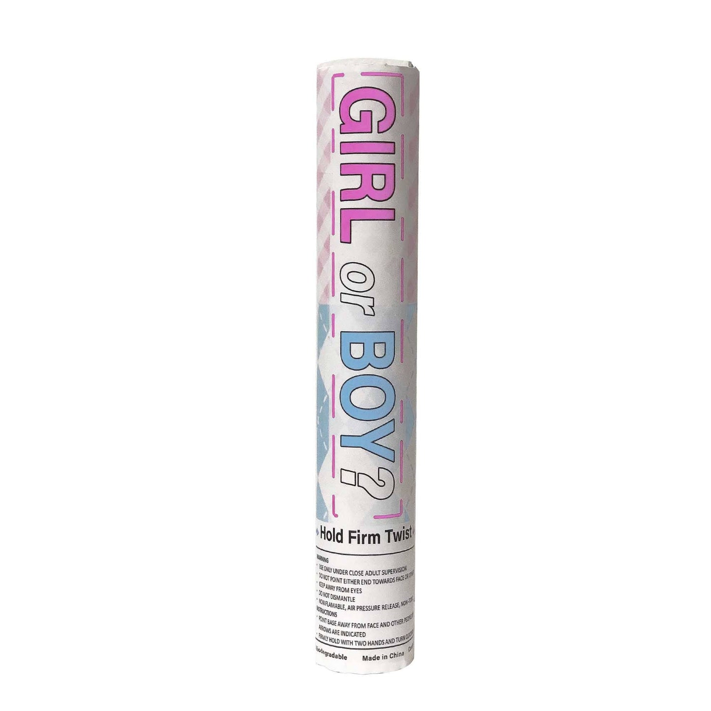 Gender Reveal Poppers