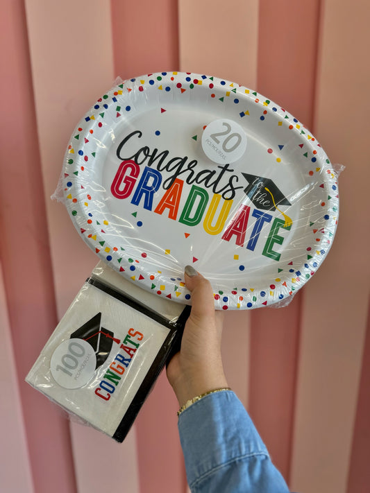 Graduate Plates (20 pack)