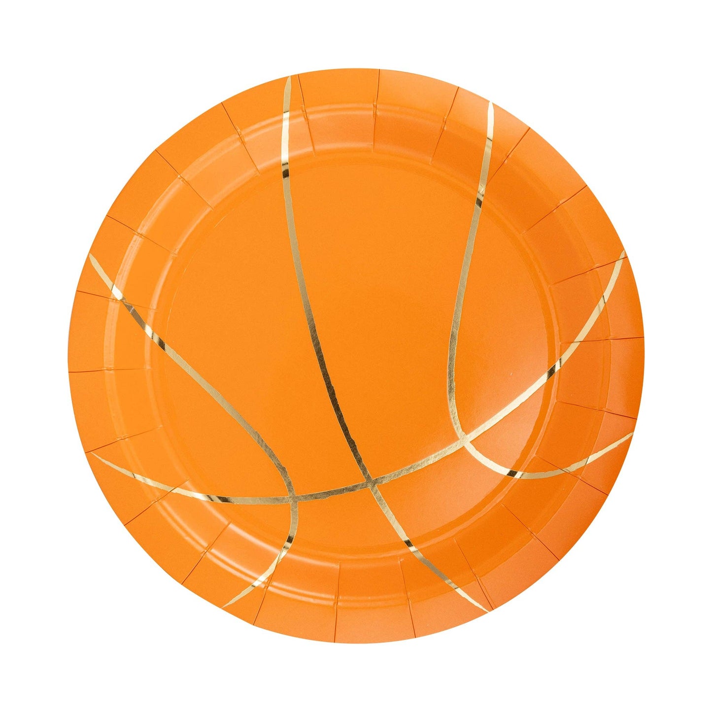 Basketball 9" Paper Plates