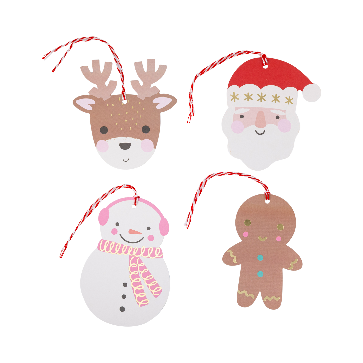 Santa Tag Set