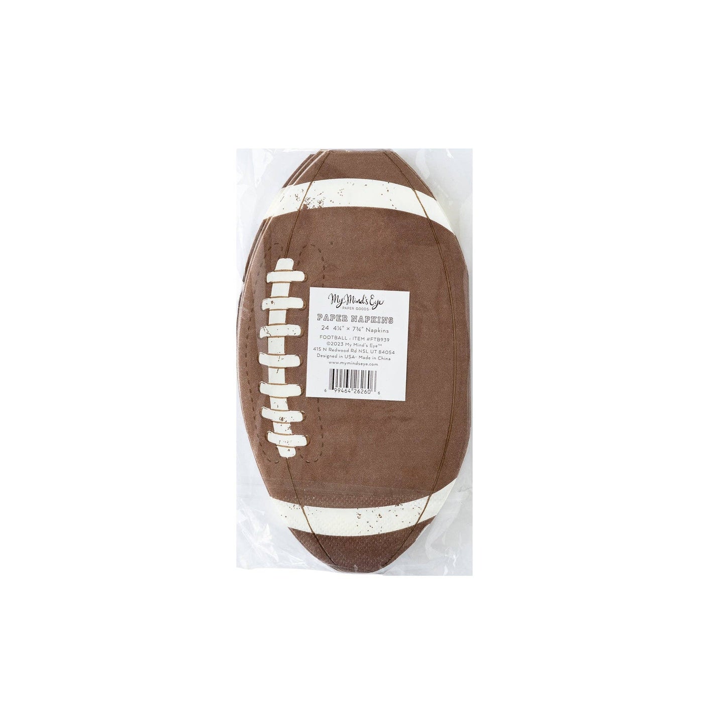 Football Shape Disposable Napkins