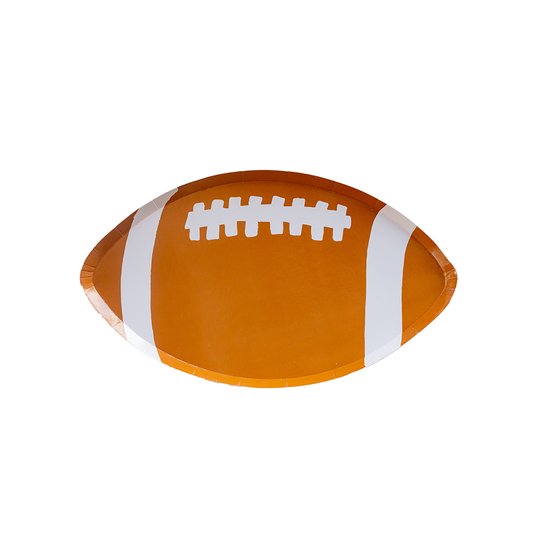 Good Sport Small Football Plates - 8 Pk.