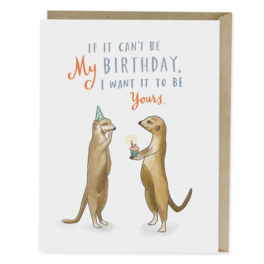 Meerkat Birthday Card