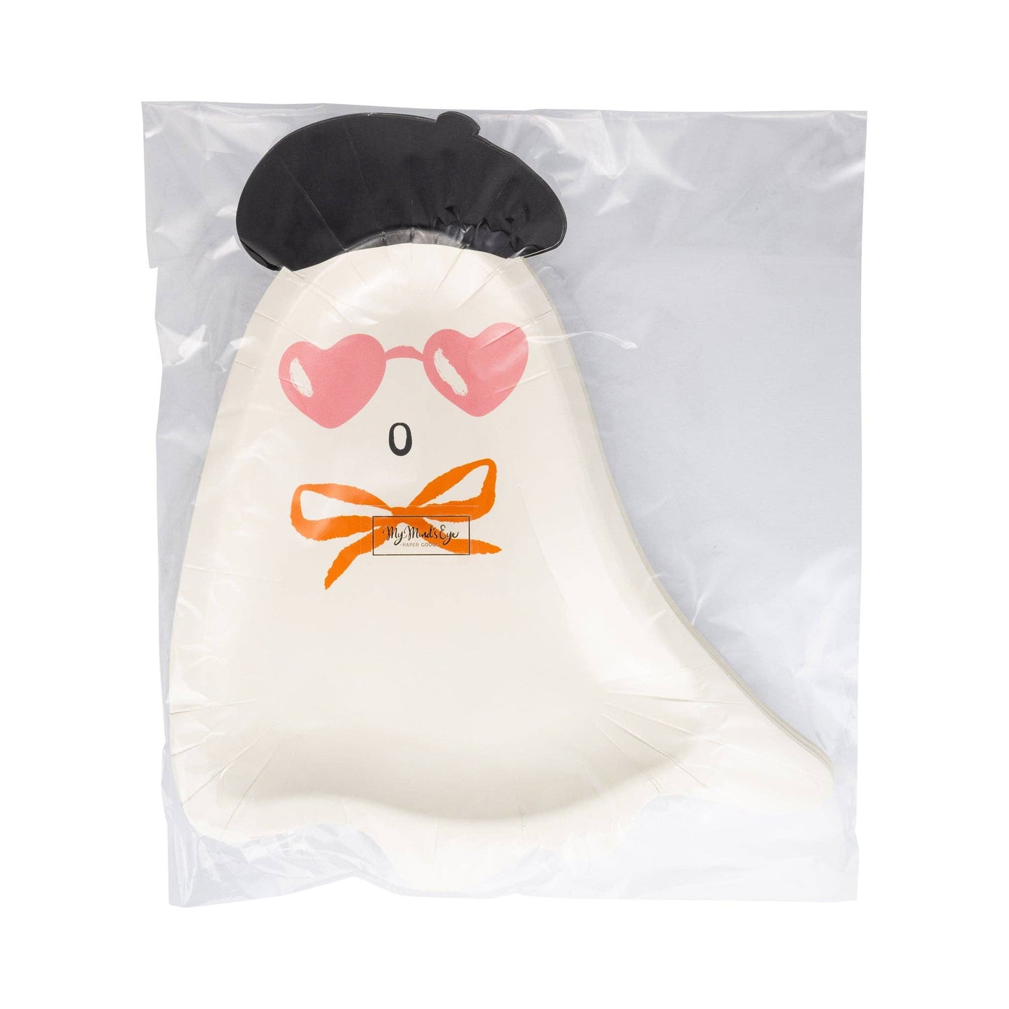 BLL1242 - Boo La La Ghost Shaped Paper Plate