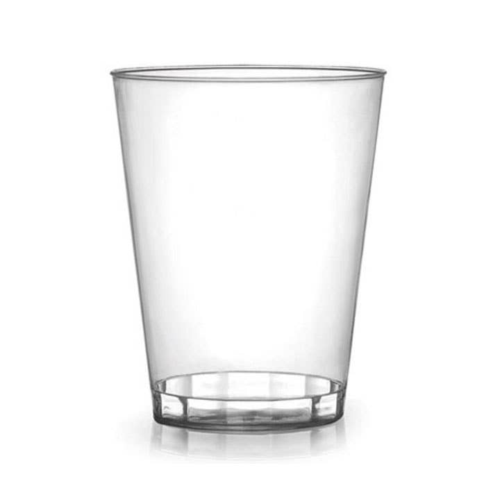 Exquisite 10 oz. Clear Plastic Tumblers - 20 ct.