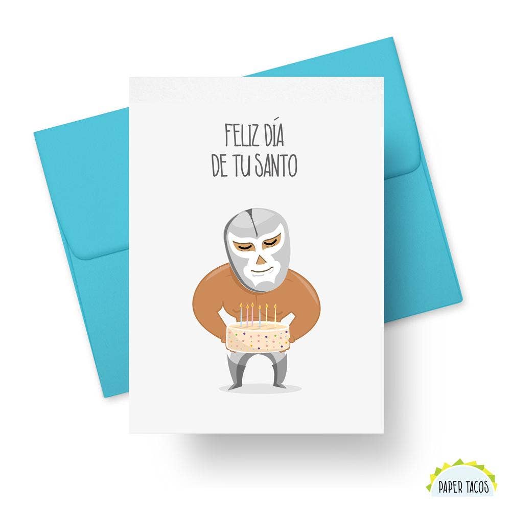 Feliz Día De Tu Santo Card