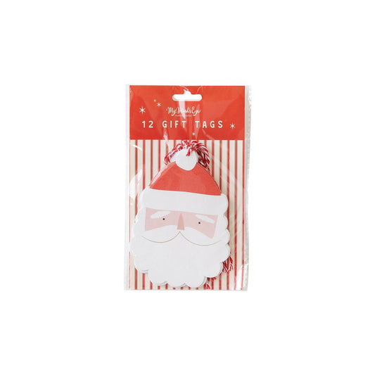 Oversized Believe Santa Gift Tag