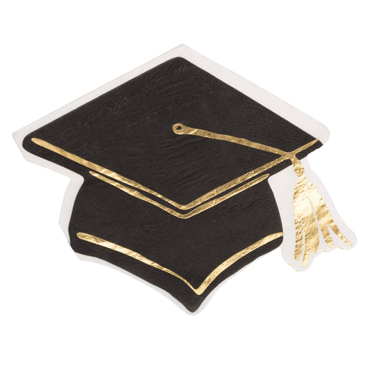 GRD1235 - Grad Hat Shaped Napkin Cocktail