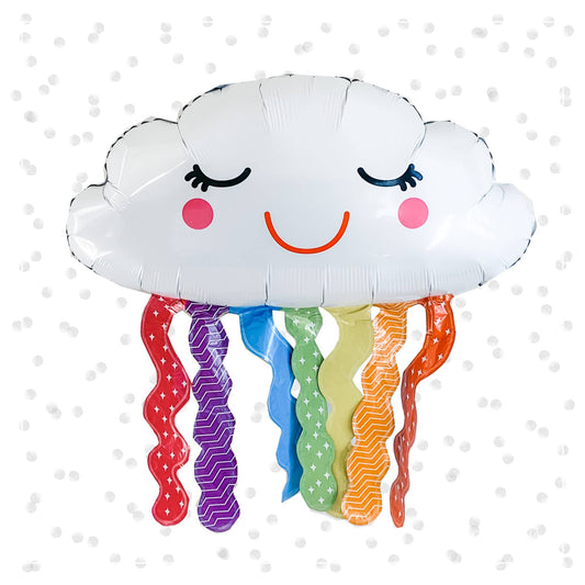 30" Cloud Rainbow Balloon