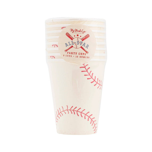 Baseball Paper Cups