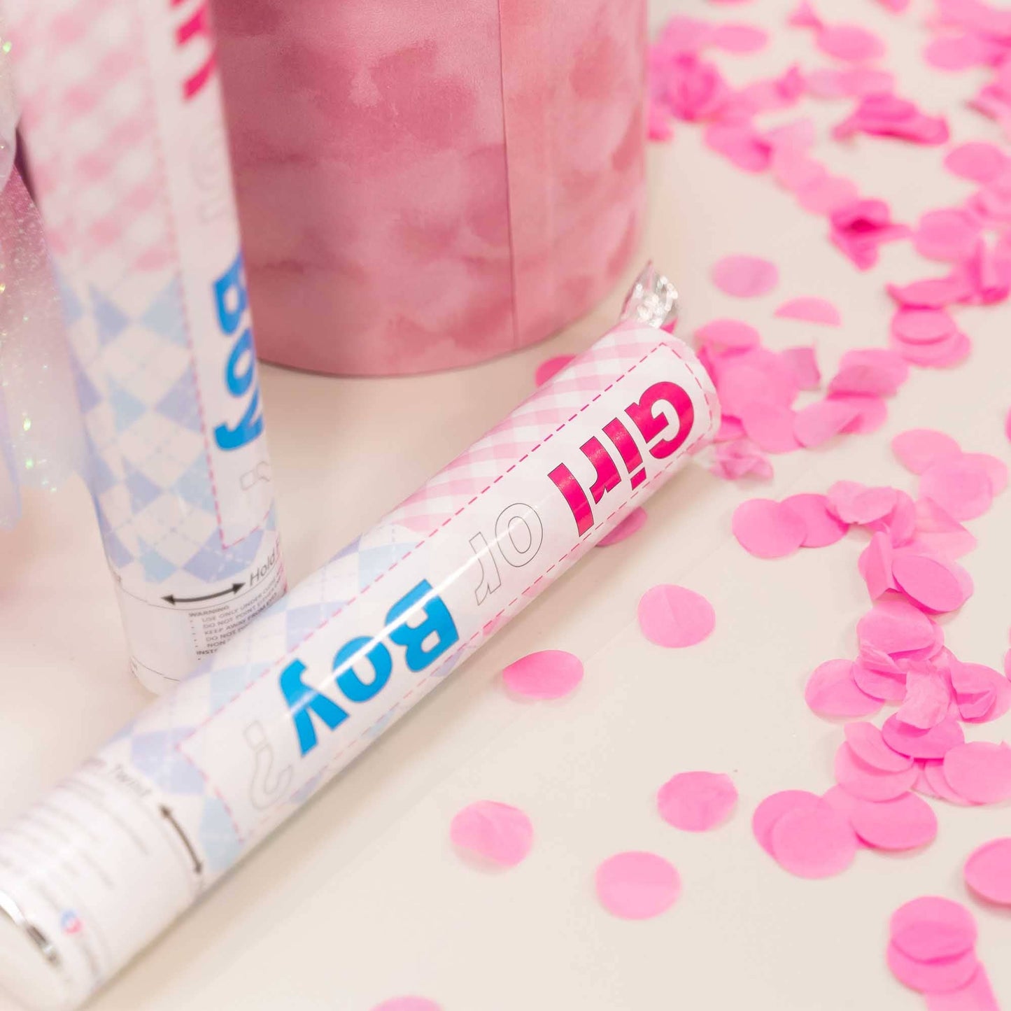 Gender Reveal Poppers