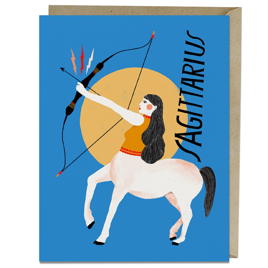 Lisa Congdon Sagittarius Card